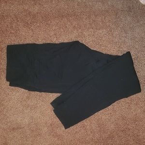 Athleta Black Slim Slash Pocket Legging RN# 54023